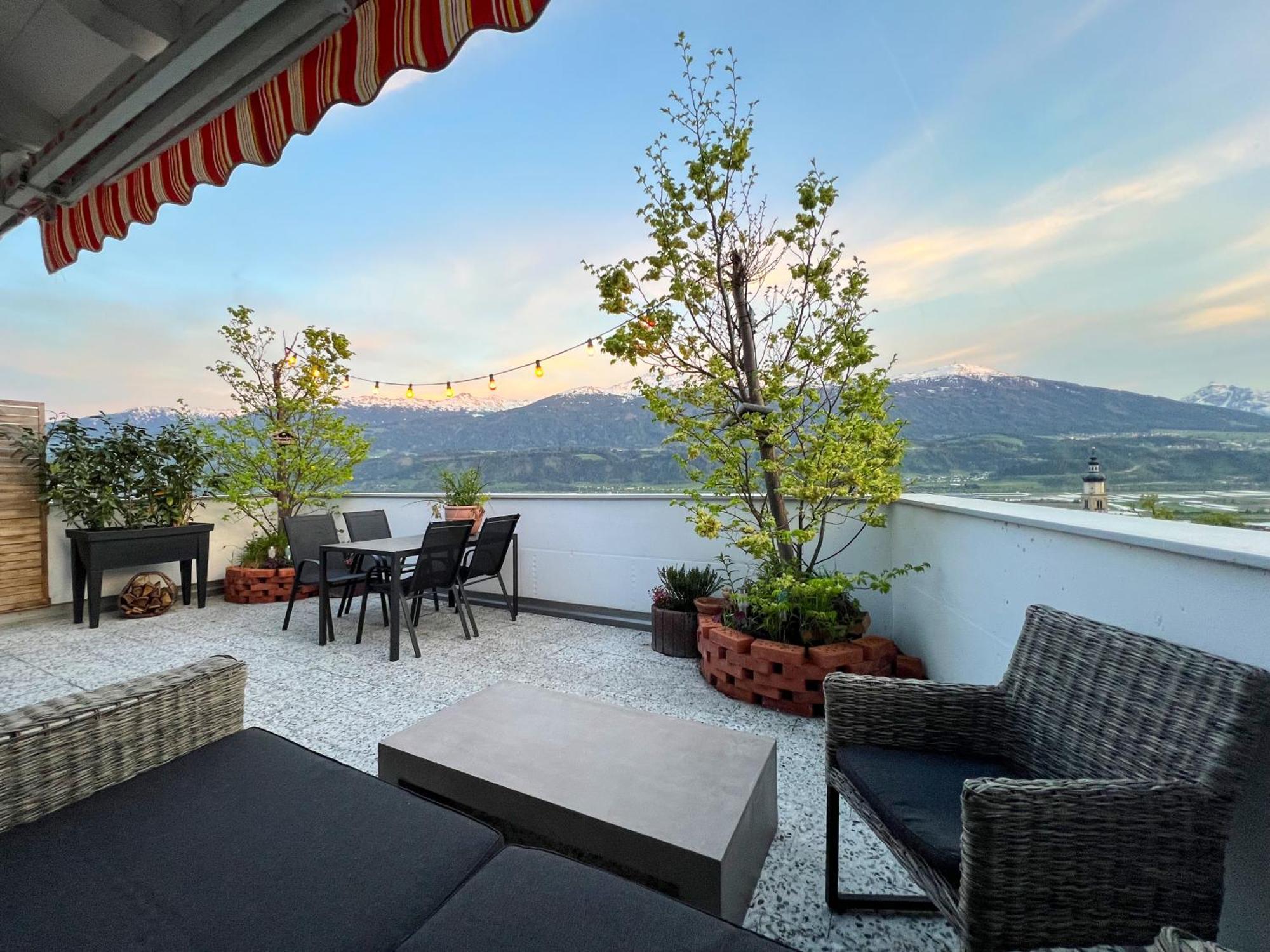 Sunny Mountain Loft - Terrace & Garden Apartment Thaur Luaran gambar