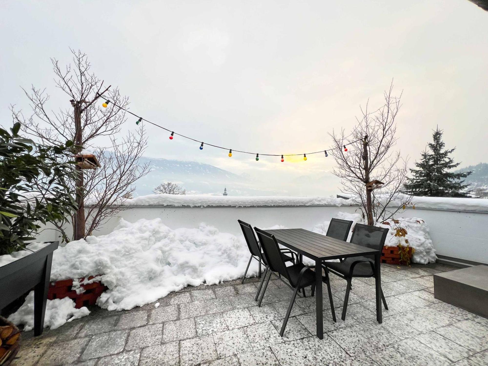 Sunny Mountain Loft - Terrace & Garden Apartment Thaur Luaran gambar